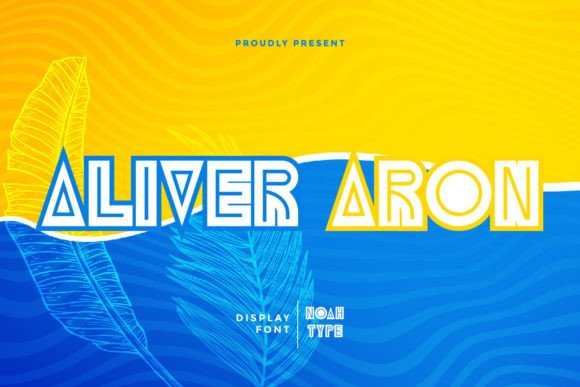 Aliver Aron: A Display Typeface That Bridges History and Pop Culture