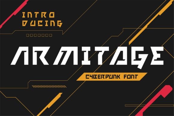 Armitage: The Cyberpunk Font for Futuristic Design