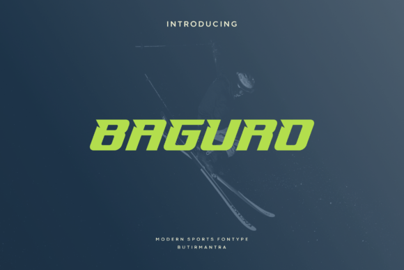 Baguro: The Display Typeface Built for Speed