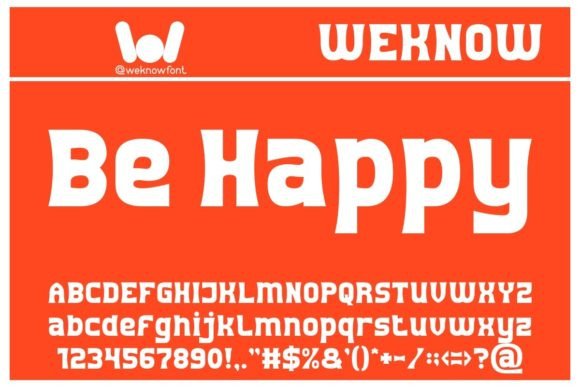 Be Happy: The Display Font That Radiates Joy