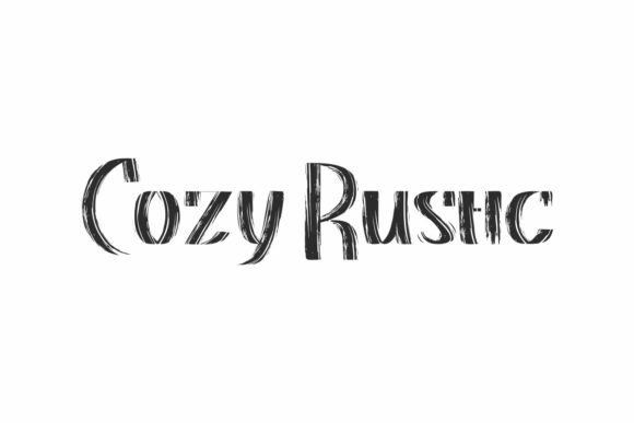 Cozy Rustic: A Brush Font with Genuine Character