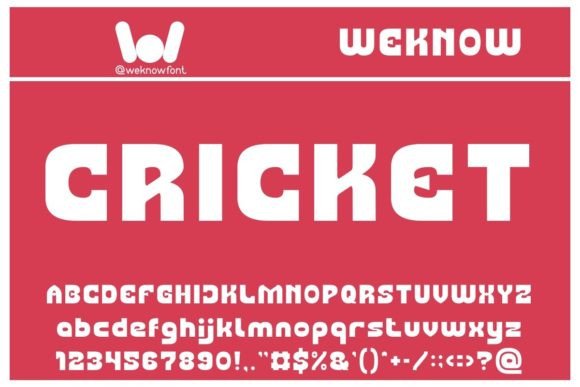 Cricket: The Techno-Sci-Fi Display Font for Bold Branding