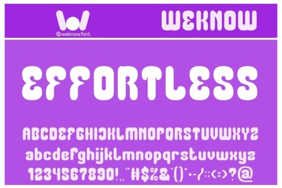 Effortless: A Premium Display Font for Striking Visuals