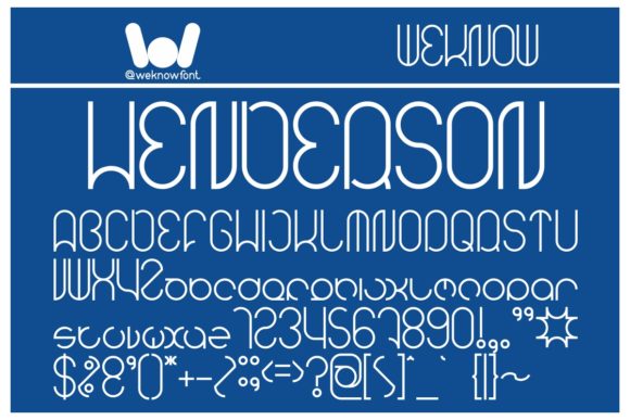 Henderson: The Futuristic Display Font for Bold Projects