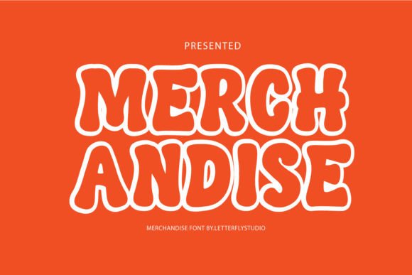 Merchandise: The Retro Pop Art Typeface That Commands Attention