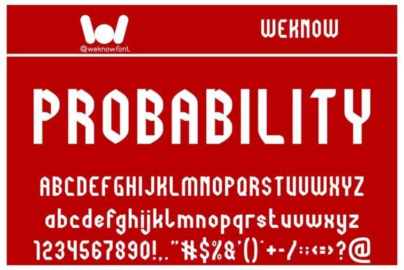Probability: The Techno-Sci-Fi Font for Modern Branding