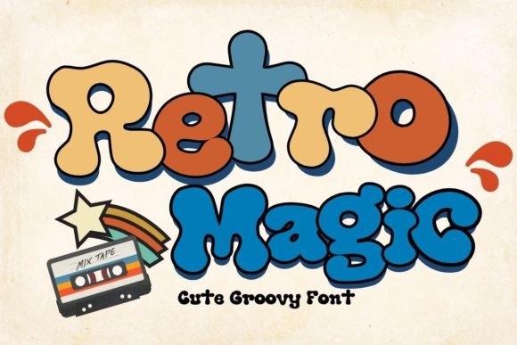 Retro Magic: The Playful Typeface for Modern Designers