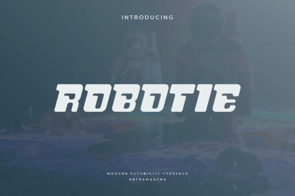 Robotie: A Futuristic Font for Modern Design