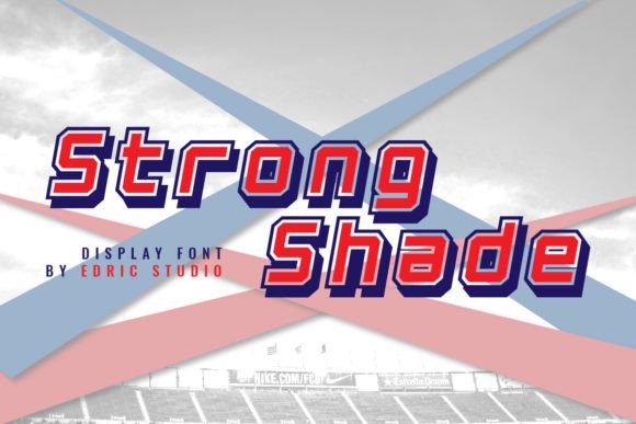 Strong Shade Font: Injecting Dynamic Energy into Modern Typography