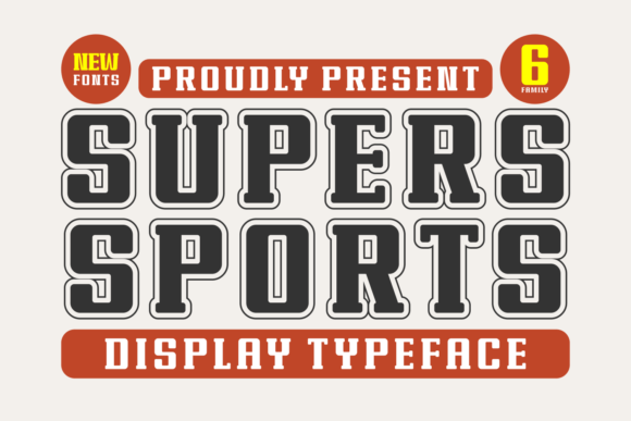 Supers Sports: A Font That Commands Attention