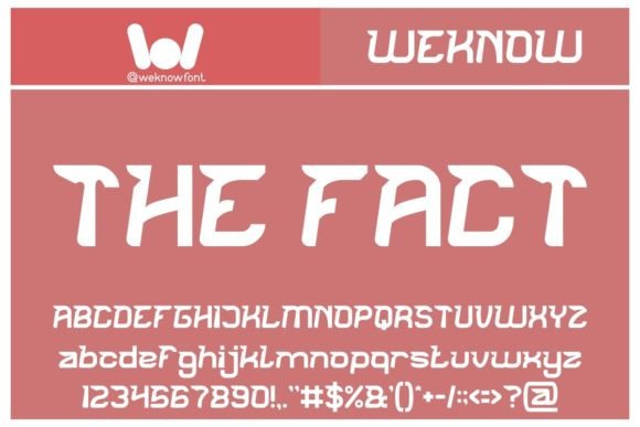The Fact: A Modern Typeface for Bold Brand Statements
