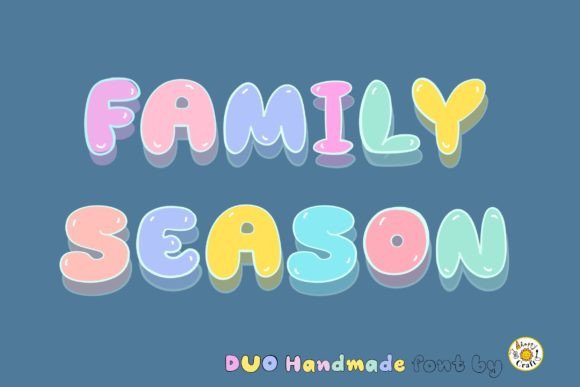 Why Family Season Is Your Go-To Fun, Bold Font